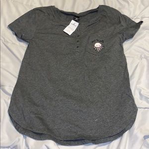 Gray Pocket Tee - Size M